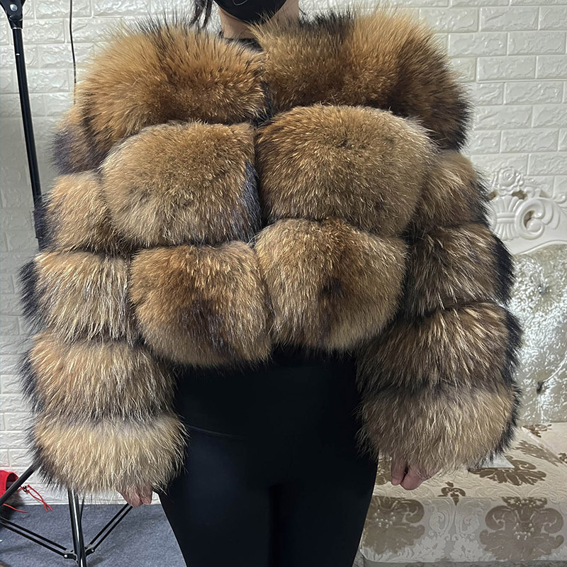 Winter Clothing Equipment - Tops de talla grande de piel
