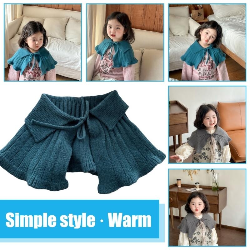 Winter Clothing For Kids - 97BC Collar falso extraíble 3-10T accesorio