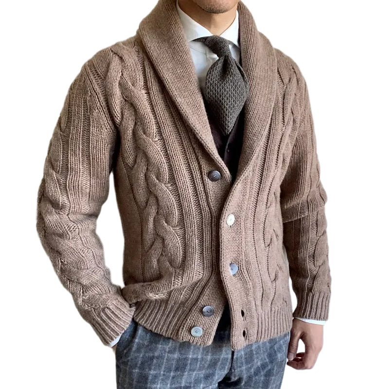 Winter Clothing Uae - Cárdigan de punto nuevos para hombre,