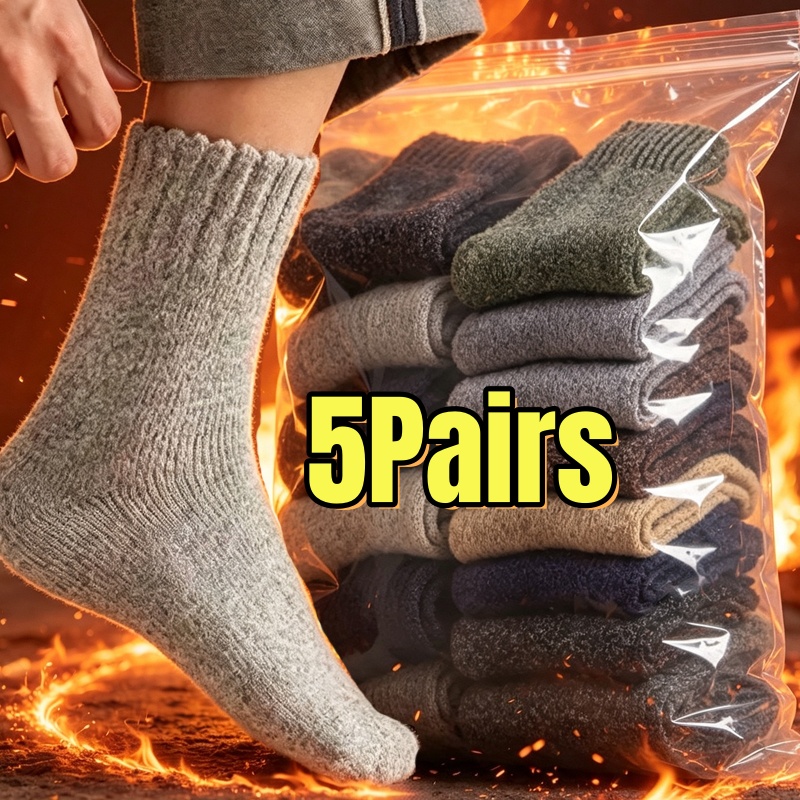 Thermal Sock Merino - Calcetines de Lana Merino para Hombre,