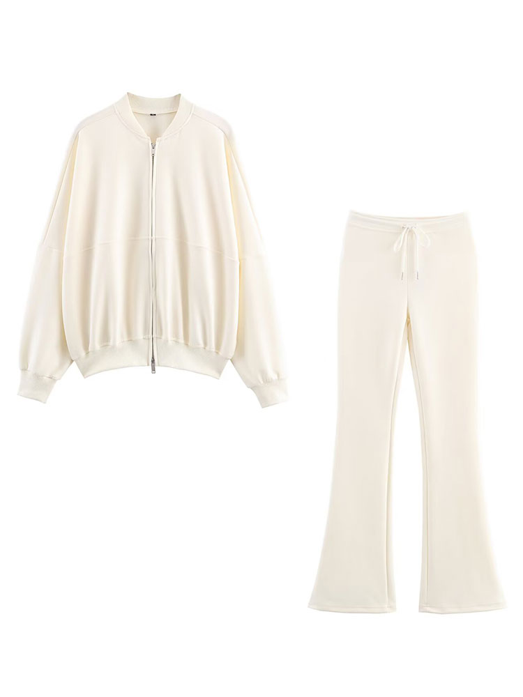 Winter Clothing Uae - HH, conjuntos de pantalones acampanados lisos