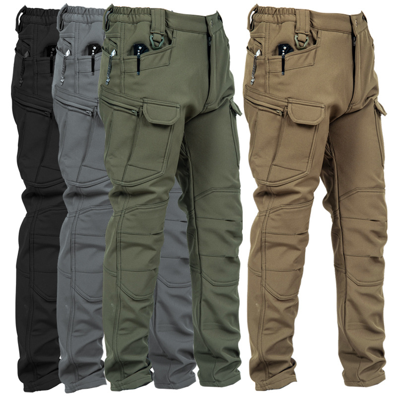 Winter Clothing Hiking - Pantalones de Trabajo Tácticos Ajustados para