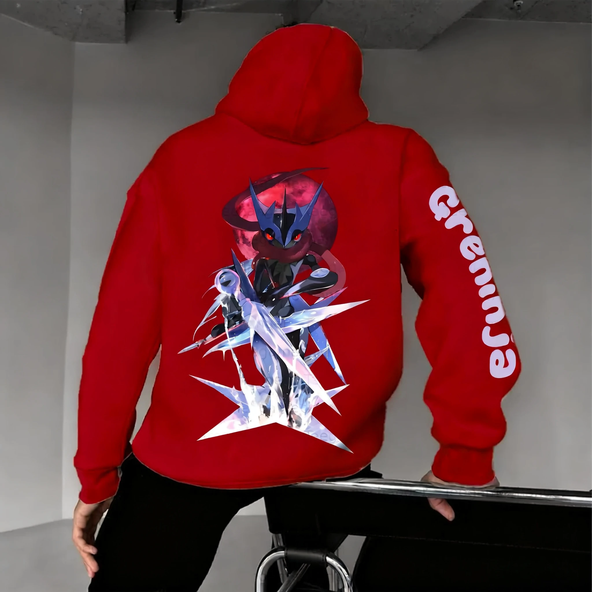 Winter Clothing Japan - Pokémon Anime Greninja Co Sudadera con