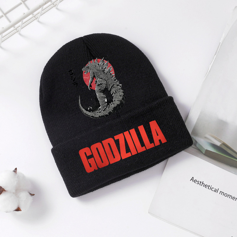 Winter Clothing For Kids - Gorro de punto Godzilla para invierno
