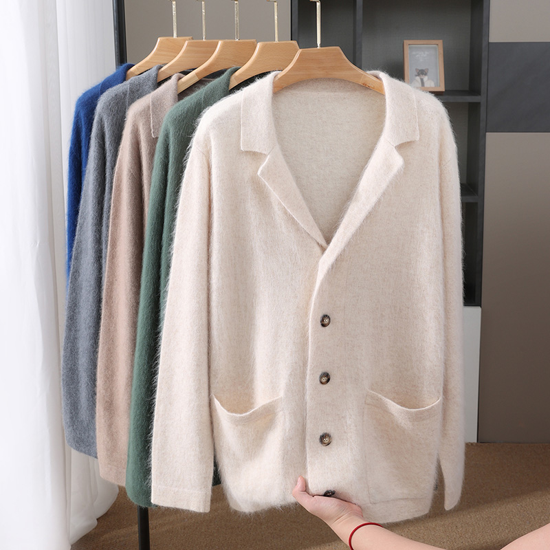 Nuevo Cárdigan de lana de visó - Winter Clothing Uae reseña y precio