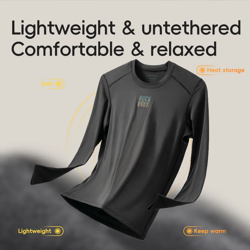 ROCKBROS Ropa Interior Térmica - Winter Clothing Hiking reseña y precio