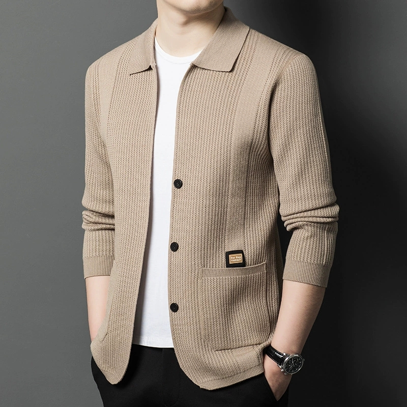 Cárdigan de Punto para Hombre  - Winter Clothing Uae reseña y precio