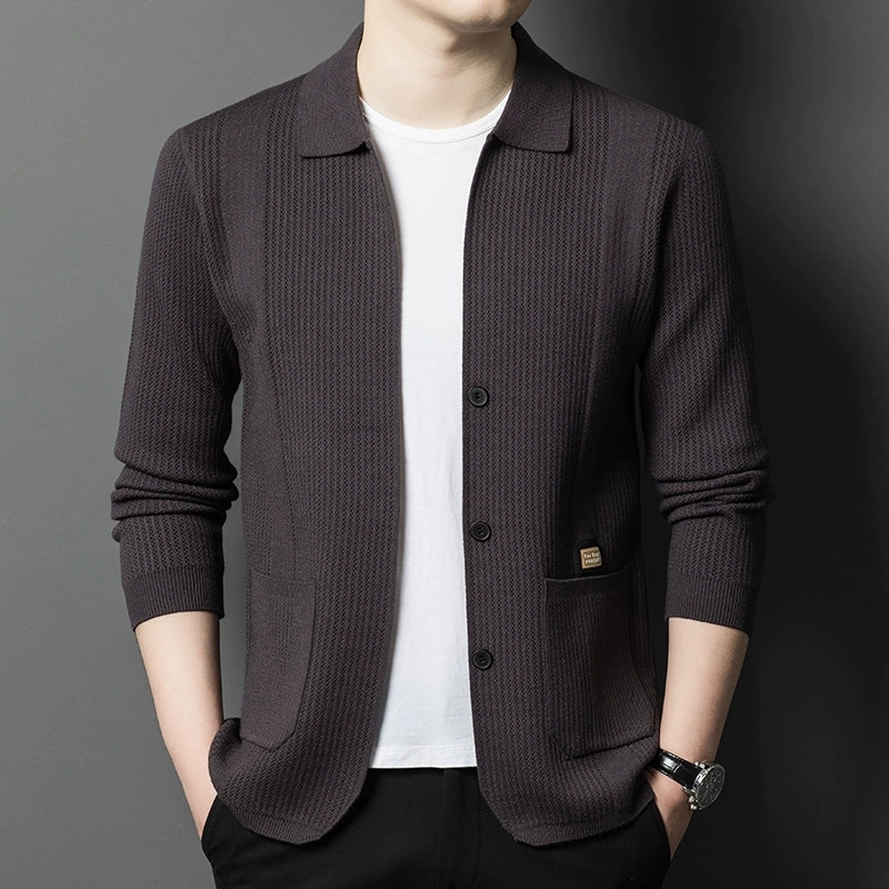 Cárdigan de Punto para Hombre  - Winter Clothing Uae reseña y precio