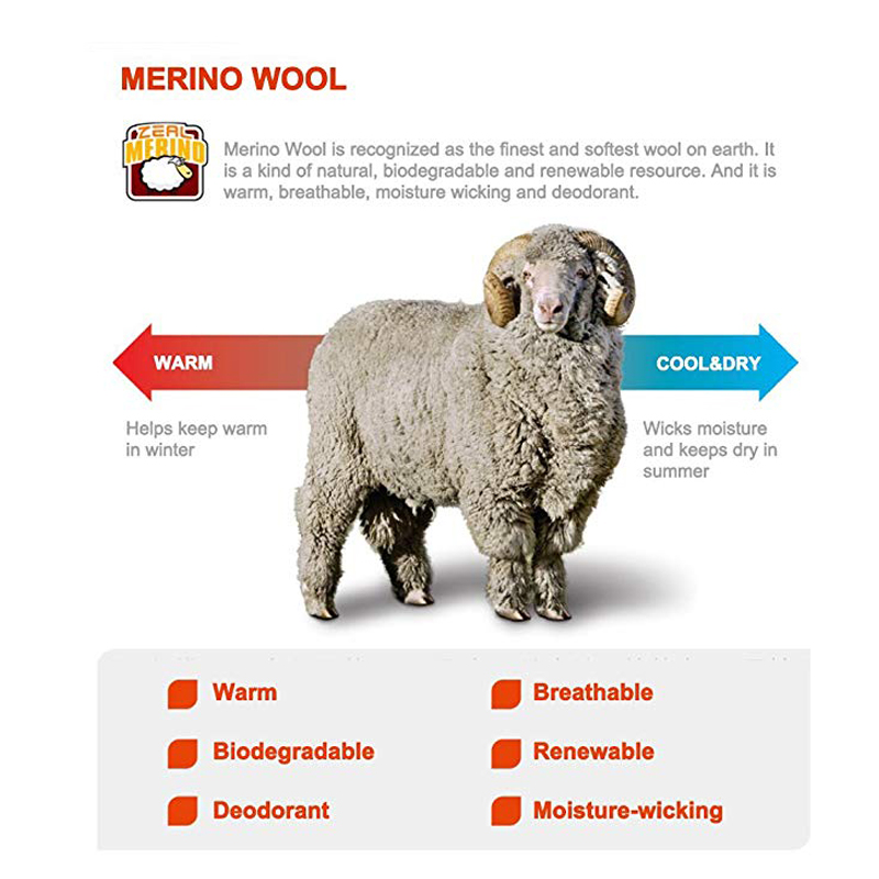 ZEALWOOD-Calcetines gruesos de - Thermal Sock Merino reseña y precio