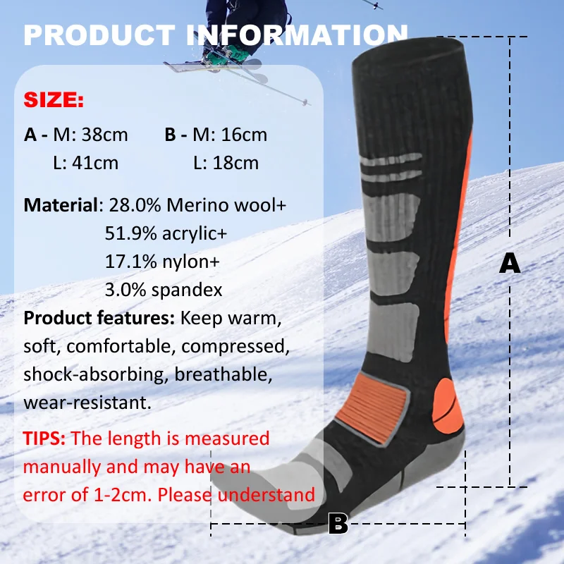 1 par de calcetines de esquí d - Thermal Sock Merino reseña y precio