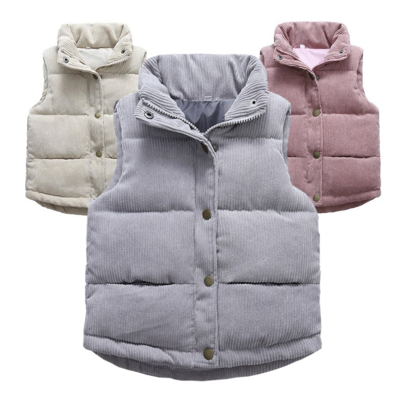 Chaleco de pana para niños y n - Winter Clothing For Kids reseña y precio