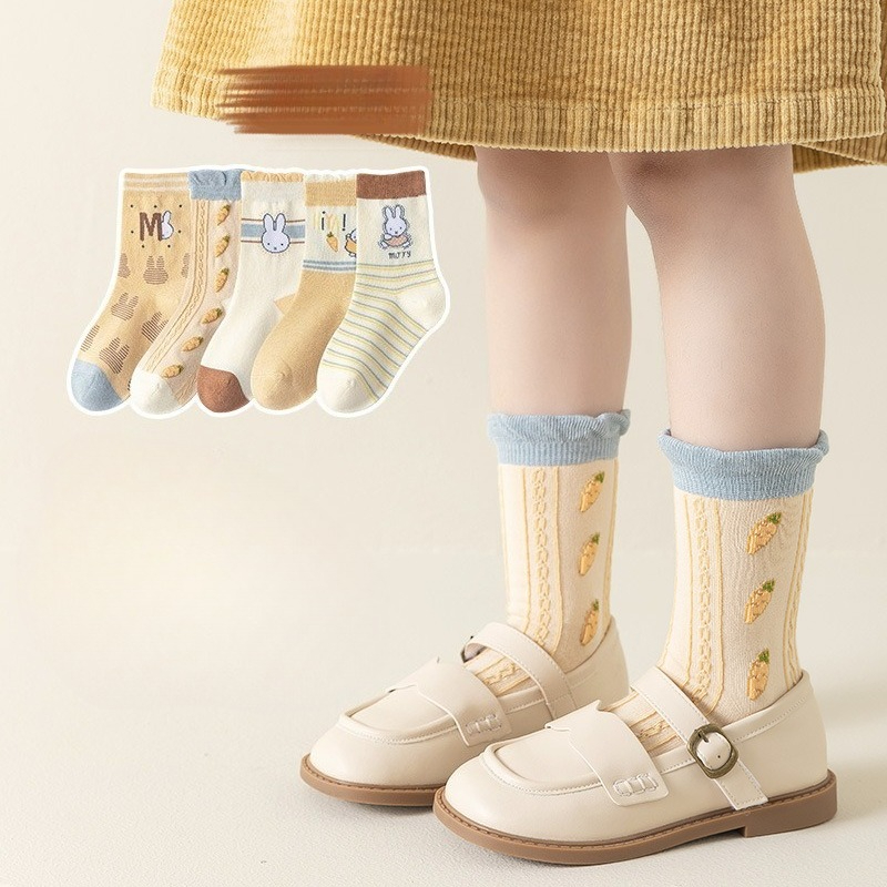 Calcetines Kawaii Miffy para N - Winter Clothing For Kids reseña y precio
