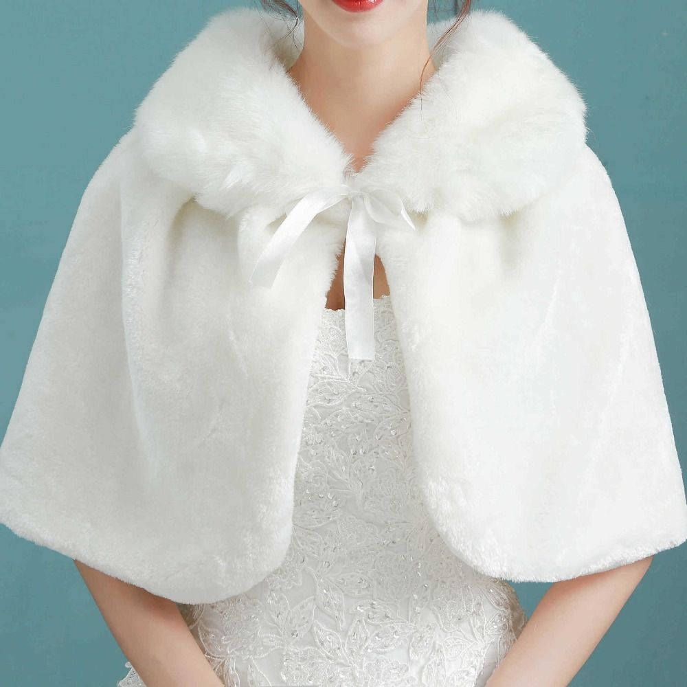 Estola blanca de invierno grue - Winter Clothing Equipment reseña y precio