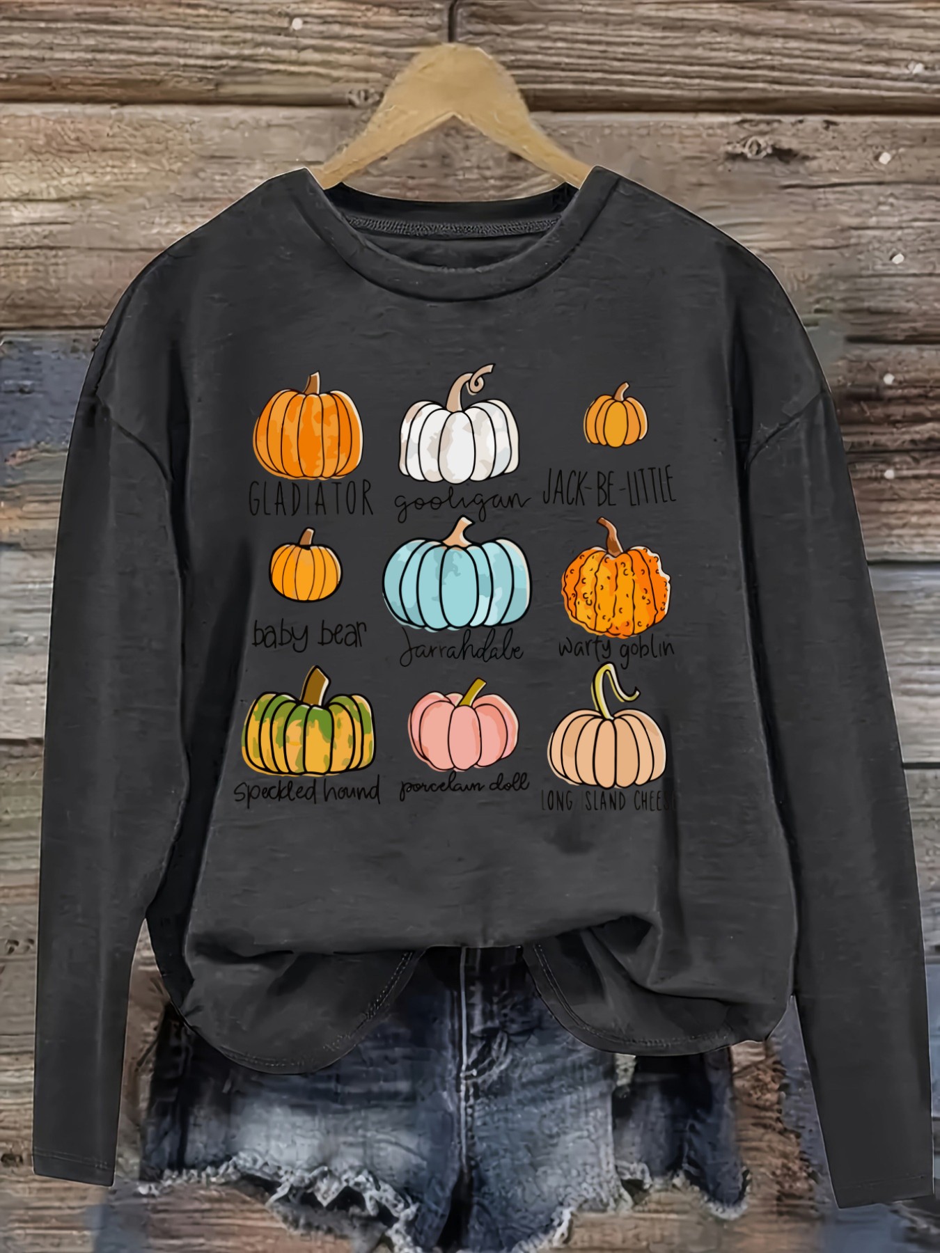 Camiseta Casual de Manga Larga - Winter Clothing Name reseña y precio
