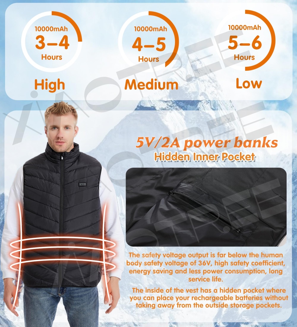 Chaleco calefactable de 28/9 á - Winter Clothing Uae reseña y precio