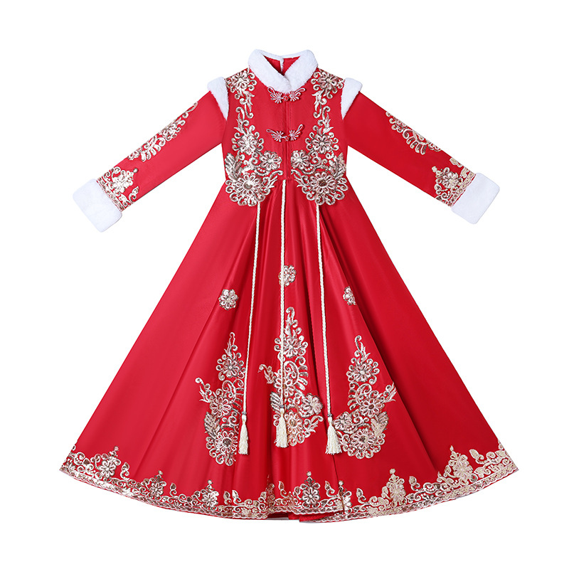 Ropa de Año Nuevo Chino rojo p - Winter Clothing For Kids reseña y precio