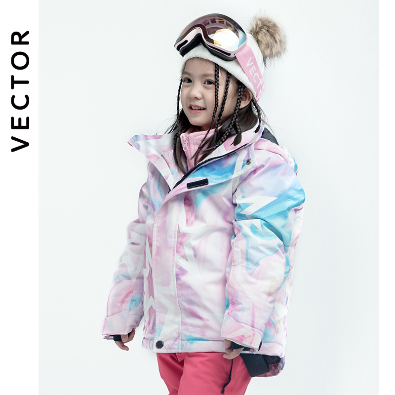Chaqueta de Snowboard para niñ - Winter Clothing Vector reseña y precio