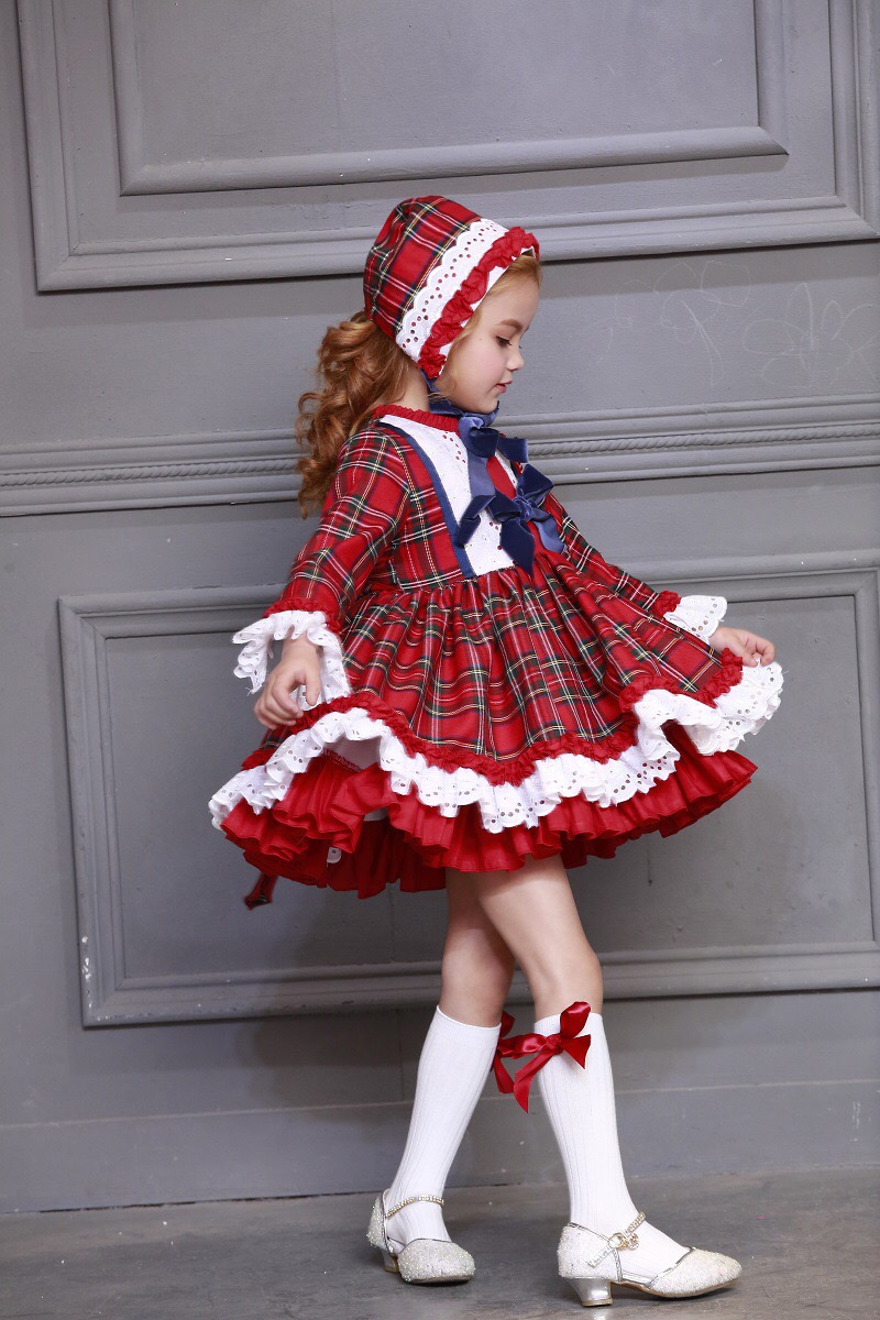 Vestido de princesa vintage a  - Winter Clothing For Kids reseña y precio