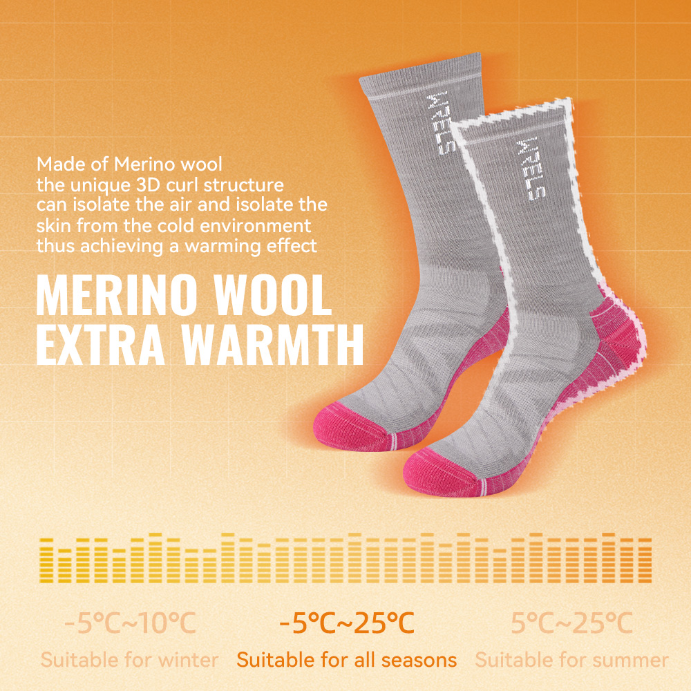 WRELS 1/2/3 calcetines de lana - Thermal Sock Merino reseña y precio