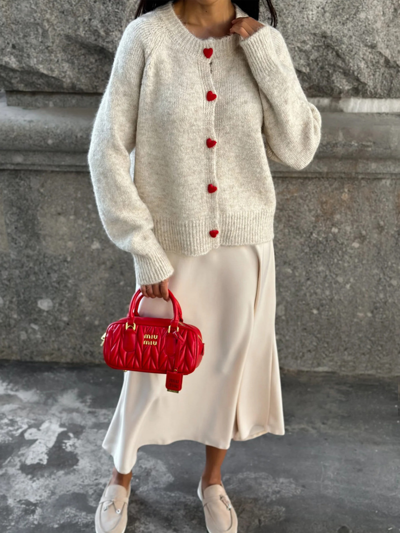 DGLUKE-cárdigan de punto con c - Winter Clothing Zara reseña y precio